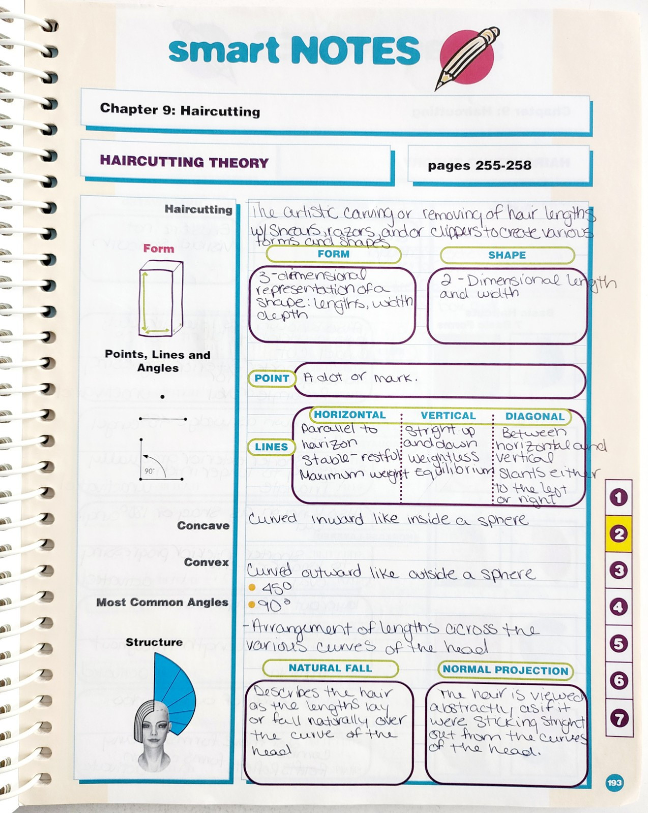 2000 Salon Fundamentals Cosmetology Career Study Guide HC Hair Makeup Guide WHBS Item image 4