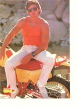 Mitch Gaylord The Monkees teen magazine pinup clipping muscles motorcycle - £2.75 GBP