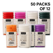 50 Packs of 12 Shower Curtain Rings – Individually Packaged Plastic Lock... - $2,767.84 MXN