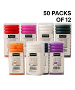 50 Packs of 12 Shower Curtain Rings – Individually Packaged Plastic Lock... - $2,762.43 MXN