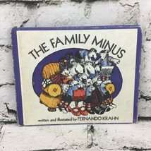 Vintage 1977 The Family Minus By Fernando Krahn Weekly Reader Childrens Hardback - £15.61 GBP