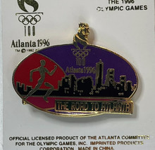 Collector&#39;s Pin - Road to the Olympic Games: Olympian 1996 Atlanta ATL - £4.63 GBP