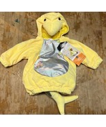 Baby Shark Halloween Costume Infant Size 6m-12m Yellow Plush Hooded NEW - £17.11 GBP