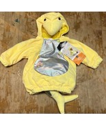 Baby Shark Halloween Costume Infant Size 6m-12m Yellow Plush Hooded NEW - €18,98 EUR