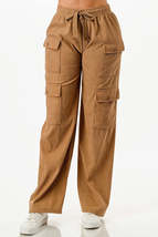 Solid Corduroy Cargo Pants - $20.00