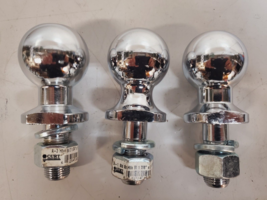 3 Qty. of Curt Mixed Trailer Hitch Balls 1-7/8&quot;&amp;2&quot; A-1 A-3 | 2000 3500Lb... - $30.00