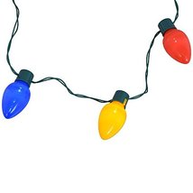 Holiday Large Bulb Christmas Light up Necklace - £3.20 GBP