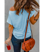 Knit Pocketed Tee with Side Slits - $12.50