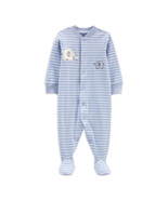 Child of Mine Baby Boys Pajamas Elephant Sleep N Play Blue Size Preemie - £15.93 GBP