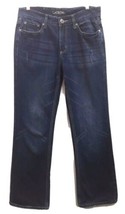 Carbon Women&#39;s size 29/30 Low Rise Bootcut Blue Jeans Distressed Medium ... - £17.68 GBP