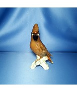 Cedar Waxwing Bird Figurine by W. Goebel - £43.96 GBP