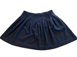 Saks Fifth Avenue SZ 12 Womens Skirt Pleated A-line black Flared Vintage... - £11.13 GBP