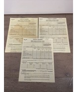 Lot of  3 Vtg Colorado State Income Tax Return Forms *BLANK* 1040 AS-3 - $10.00