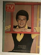 TV WEEK Philadelphia Inquirer magazine Auguat 22, 1976 Frankie Avalon cover - £11.73 GBP