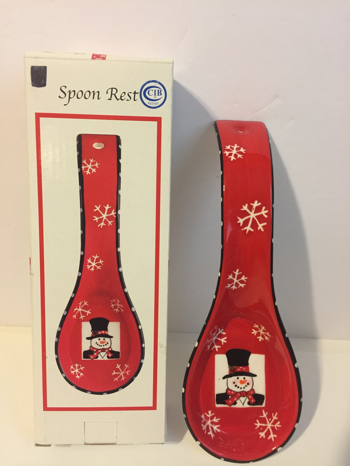 Lincolnshire the Original Tuxedo Snowman Spoon rest - $11.90