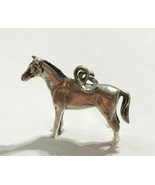 Horse Dangle Charm Sterling Silver .925  - £38.93 GBP
