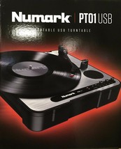 Numark - PT01 USB - Portable Vinyl-Archiving Turntable for 33 1/3, 45, &amp;... - £142.60 GBP