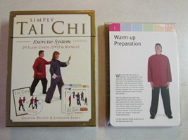 Simply Tai Chi Dvd Exercise System 29 Flash Cards Dvd &amp; Booklet: Open Box + New - £12.36 GBP