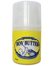 Boy Butter Lubricant - 2 Oz Pump - $12.00