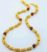 22K Gold Handmade Fabulous Designer Unisex Certified Necklace Chain Jewelry - £4,176.80 GBP