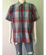 PATAGONIA Textured Multi Shades Checked Button Down Shirt (Size XL) - £19.99 GBP