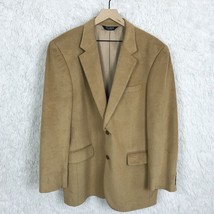 Jos A Bank Corduroy Sport Coat Jacket Tan Wool Silk Blend 2 Button Vent ... - £47.36 GBP