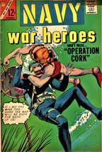 Navy War Heroes Charlton Comic Book 1964  Issue #5 - £5.09 GBP