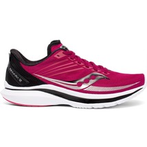 SAUCONY Kinvara 12 Women&#39;s Size 9.5W Wide Running Shoes Cherry/Silver S1... - £74.07 GBP