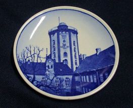Vintage Royal Copenhagen Rundetarn Tower Miniature Plate 3 1/4 &quot; Porcelain - $5.00
