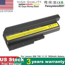 9 Cells Battery For Ibm Lenovo Thinkpad T61 T61P T60 R61 R61I R60 T500 W500 R500 - £32.88 GBP