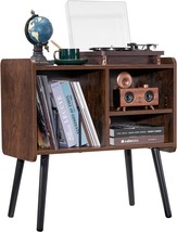 Vevor Record Player Stand, Turntable Stand Holds Up To 100 Albums,, Brown - £64.14 GBP