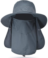 Fishing Hat for Men &amp; Women, Outdoor UV Sun Protection Wide Brim Hat wit... - €17,34 EUR