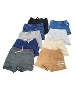 Baby Boy Shorts Lot Of 9 Pairs Jumping Beans Garanimals - £10.97 GBP