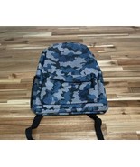 blue and gray camo backpack  - $41.62 CAD