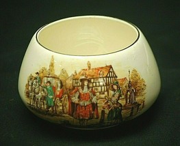 Ye Olden Days by Lancaster &amp; Sandland Ware Mini Open Sugar Bowl Hanley England - £13.23 GBP