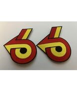 2 BUICK 3x3 TURBO 6 SEW/IRON ON PATCH EMBLEM EMBROIDERED BADGE - $14.84