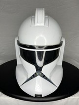 2008 Hasbro Star Wars Clone Storm Trooper Talking Voice Changer Helmet READ - £15.48 GBP