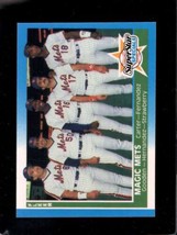 1987 Fleer #629 Gary CARTER/SID FERNANDEZ/DWIGHT GOODEN/KEITH Hernandez *XR22746 - $2.70