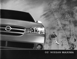 2002 Nissan MAXIMA sales brochure catalog US 02 GXE SE GLE - £6.39 GBP