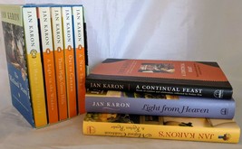 Mitford Years Series Jan Karon 8 Book Mixed Lot Boxed Set &amp; Cookbook - £11.72 GBP