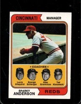1974 Topps #326 Sparky Anderson Ex Reds Mg Hof *X107186 - £2.51 GBP