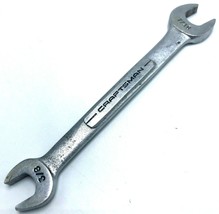 Craftsman 5 1/4&quot; Double Open Ended Wrench 3/8&quot; 7/16&quot;   - £3.97 GBP