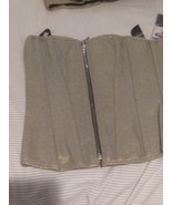 Corsets By Baci Tan Glitter Small Nwt - $570.01 MXN