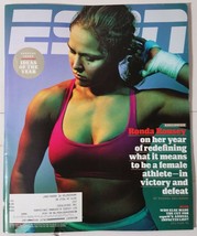 ESPN Magazine December 21, 2015 Rhonda Rousey Cover Special Issue - MMA - UCF - £3.72 GBP