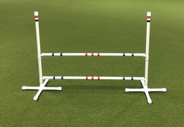 Dog Agility Equipment Training Jump with Pedestal Style Base *Free Shipping - £34.27 GBP