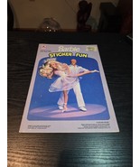 Vintage 1990 BARBIE STICKER FUN Golden Book New - $16.77 CAD