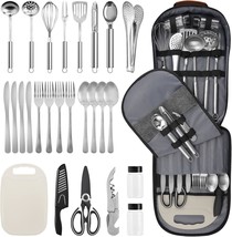 Extremus 27-Piece Camp Kitchen Cooking Utensil Set Cookware Kit - Travel - $51.96