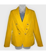 NWT JULES &amp; LEOPOLD mustard yellow double breasted blazer size medium - €46,92 EUR
