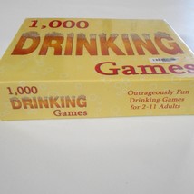 1000 Drinking Games Adult Party Kheper Games 2004 Sealed - £14.07 GBP