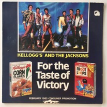 Kellogg&#39;s and The Jacksons - For The Taste of Victory LP Vinyl Record Album - £126.65 GBP
